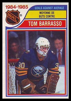 263 Tom Barrasso Goals Against Average Leaders